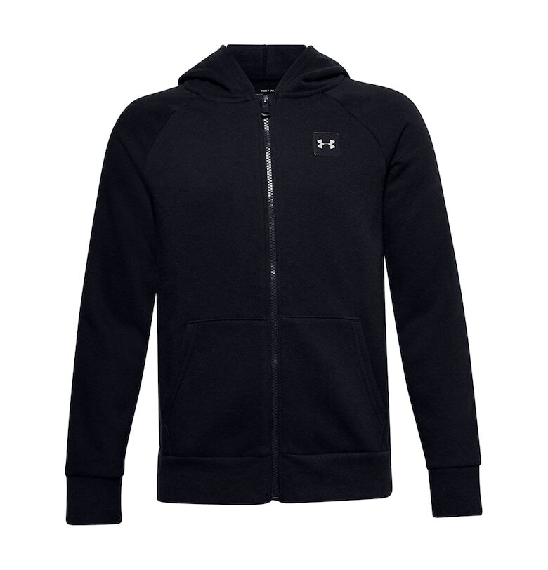 Фитнес худи Rival с ръкави реглан - Бял/Черен Under Armour