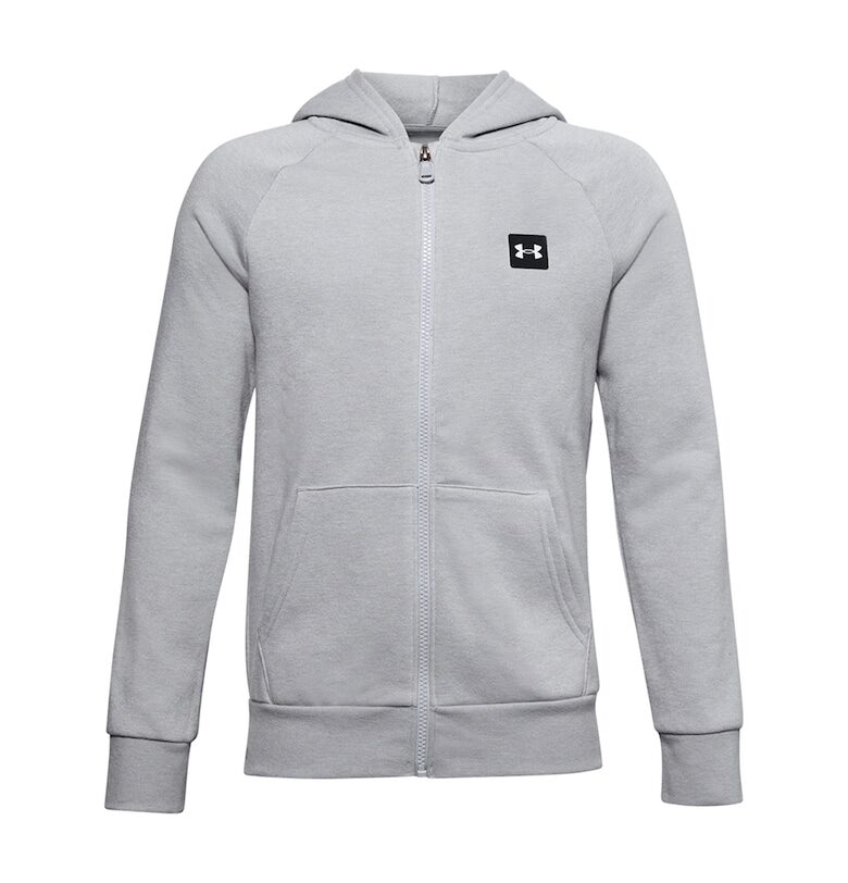 Фитнес худи Rival с ръкави реглан - Светлосив меланж Under Armour