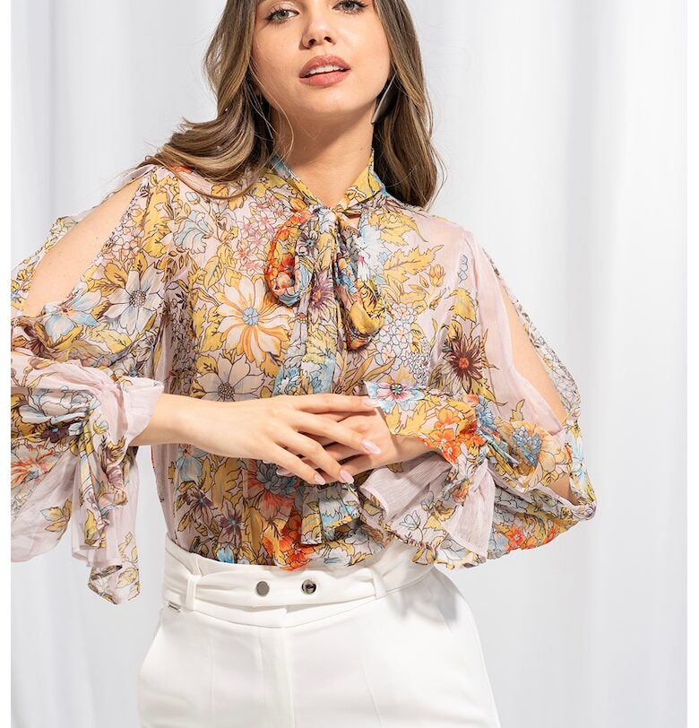 Флорална блуза Aisha - Многоцветен Hermosa