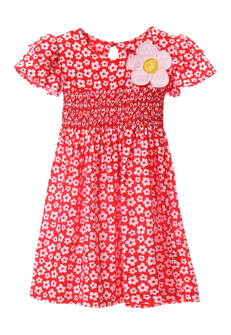 Флорална памучна рокля - Червен/Бял Agatha Ruiz de la Prada