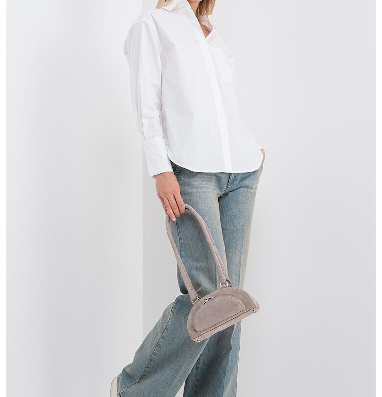 Флорална риза - Бял MaxCo