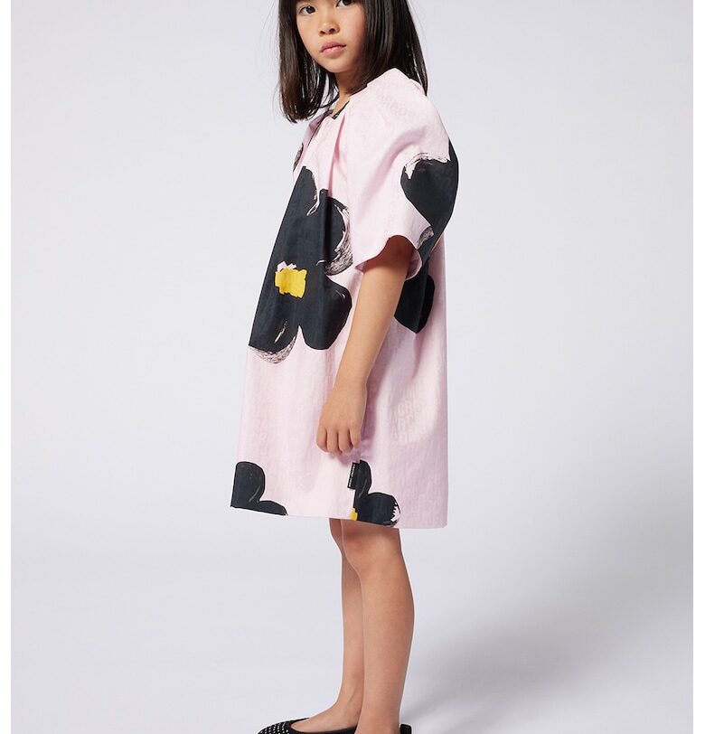 Флорална рокля - Черен/Розово Marc Jacobs