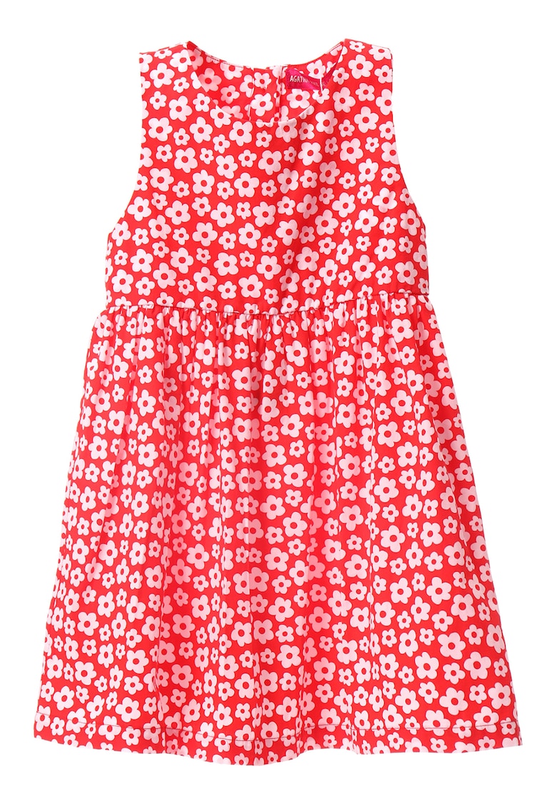 Флорална рокля без ръкави - Червен/Бял Agatha Ruiz de la Prada