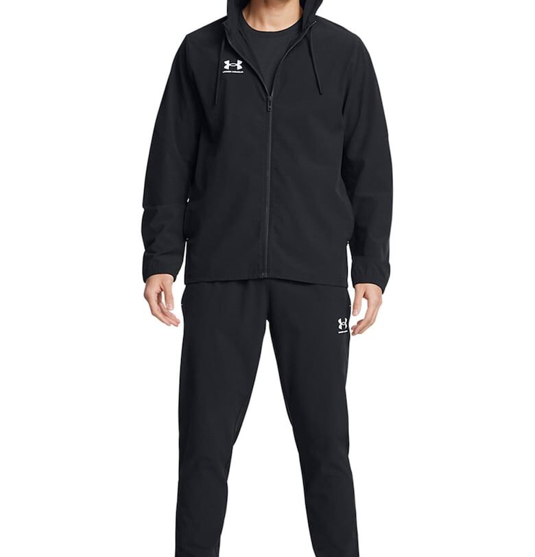 Футболен екип Challenger с качулка - Бял/Черен Under Armour