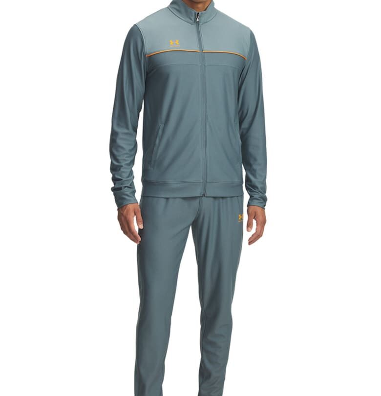 Футболен екип Challenger с лого - Прашно синьо Under Armour