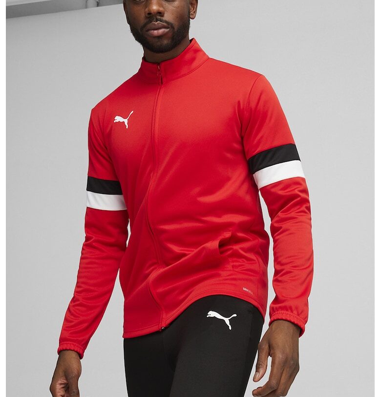 Футболен екип Team Rise - Черен/Аленочервен Puma