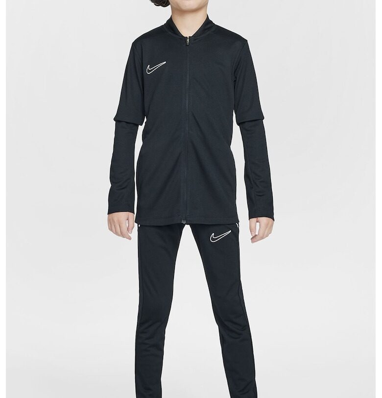 Футболен екип с Dri Fit и джобове - Бял/Черен Nike