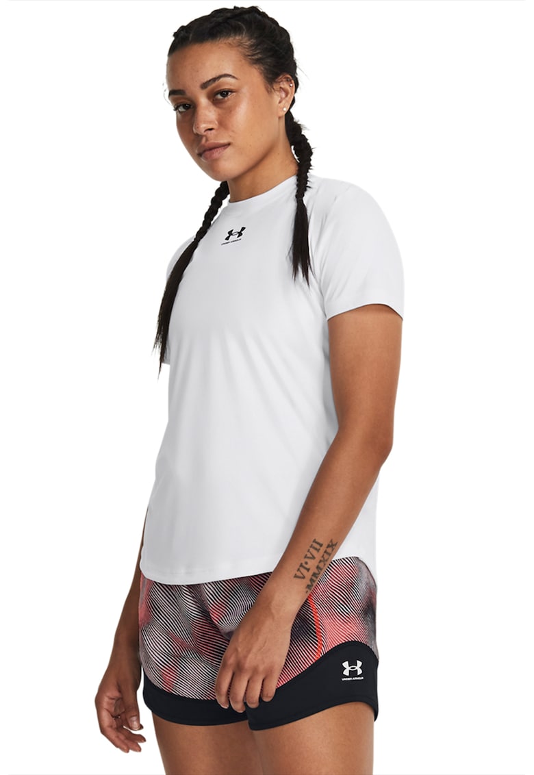 Футболна тениска Challenger Pro - Бял/Черен Under Armour