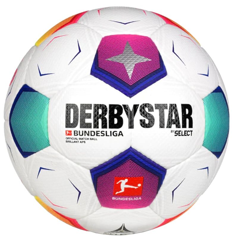 Футболна топка - Derbystar Bundesliga Brillant APS v23 FIFA Quality Pro Ball 102011C - Бял Select