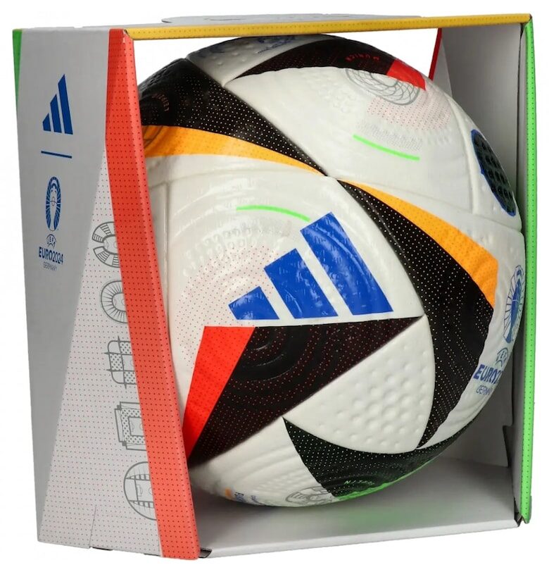 Футболна топка  Euro24 Pro - официална игрална топка - Бял adidas