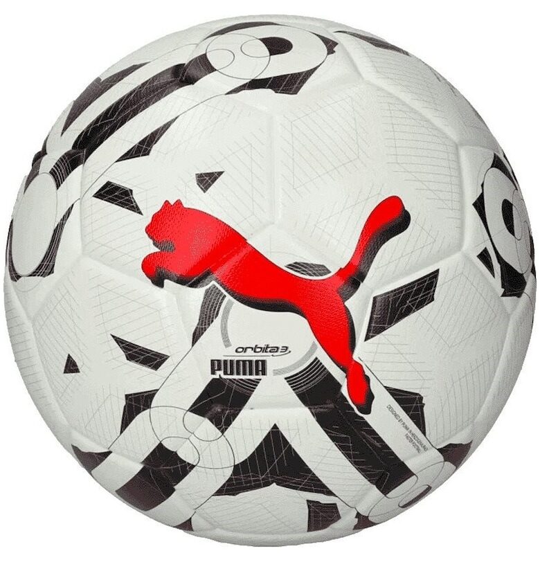 Футболна топка  Orbita 3 TB - Размер 5 - Бял/Черен Puma