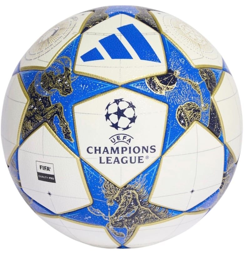 Футболна топка  UCL 25/26 Състезание - Бял | Син adidas