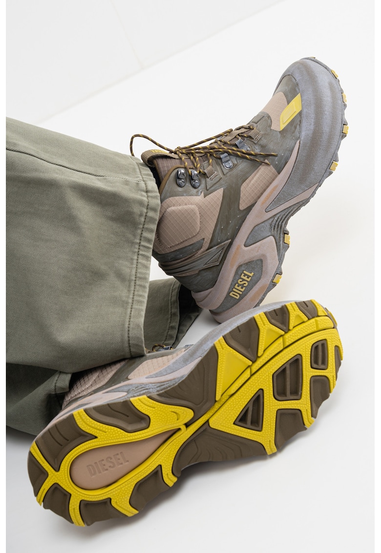 Хайкинг боти Cage - Светло сив/Светлозелен Diesel
