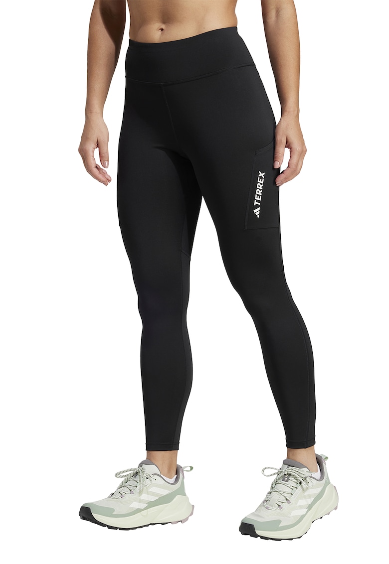 Хайкинг клин с джоб и средна талия - Черен adidas Performance