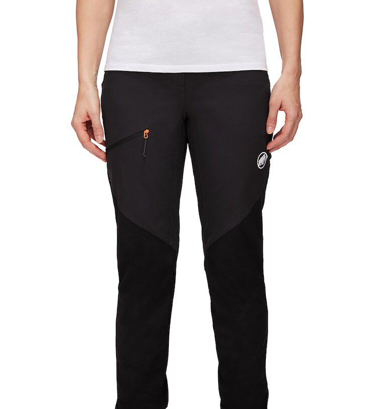 Хайкинг панталон Courmayeur Hybrid със Softshell - Черен Mammut