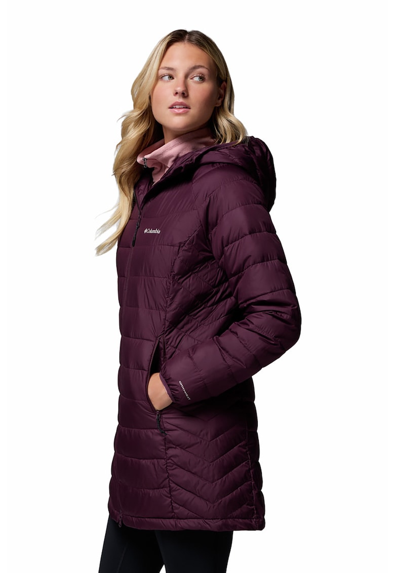 Хайкинг яке Powder Lite II - Тъмновиолетов Columbia