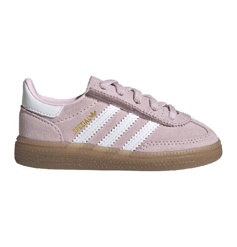 Хандбал обувки Spezial от велур - Бял/Бледо розово adidas Originals
