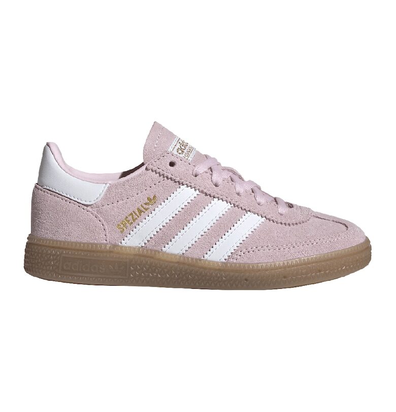 Хандбал обувки Spezial от велур - Пастелнорозов/Бял adidas Originals