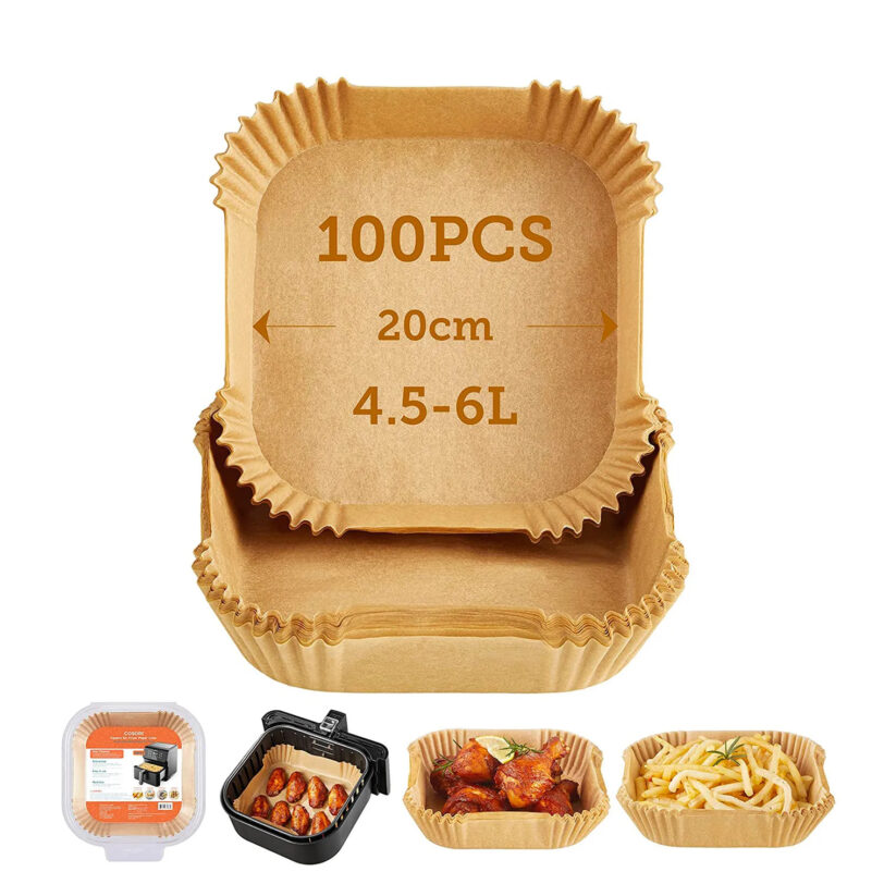 Хартиени подложки за фритюрник с горещ въздух Cosori CLR-R601-NEU