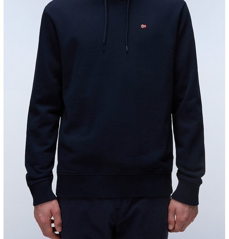 Худи Balis с памук - Ултрамарин синьо Napapijri