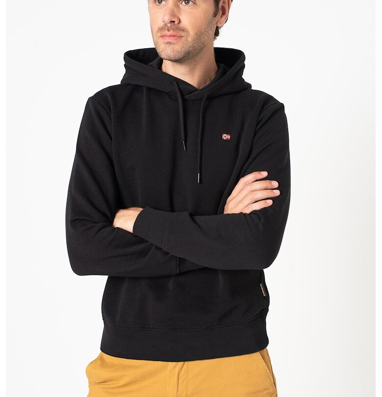 Худи Balis с памук - Черен Napapijri