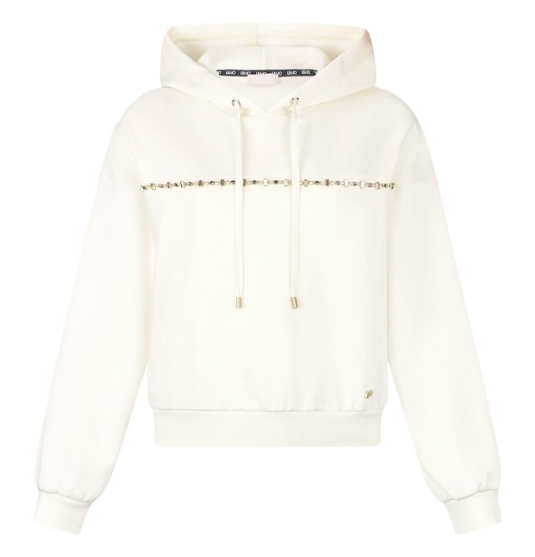 Худи Better с памук - Слонова кост Liu Jo