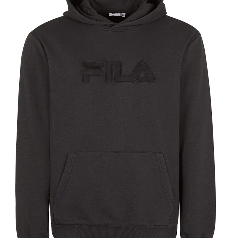 Худи Bischkek с лого - Черен Fila