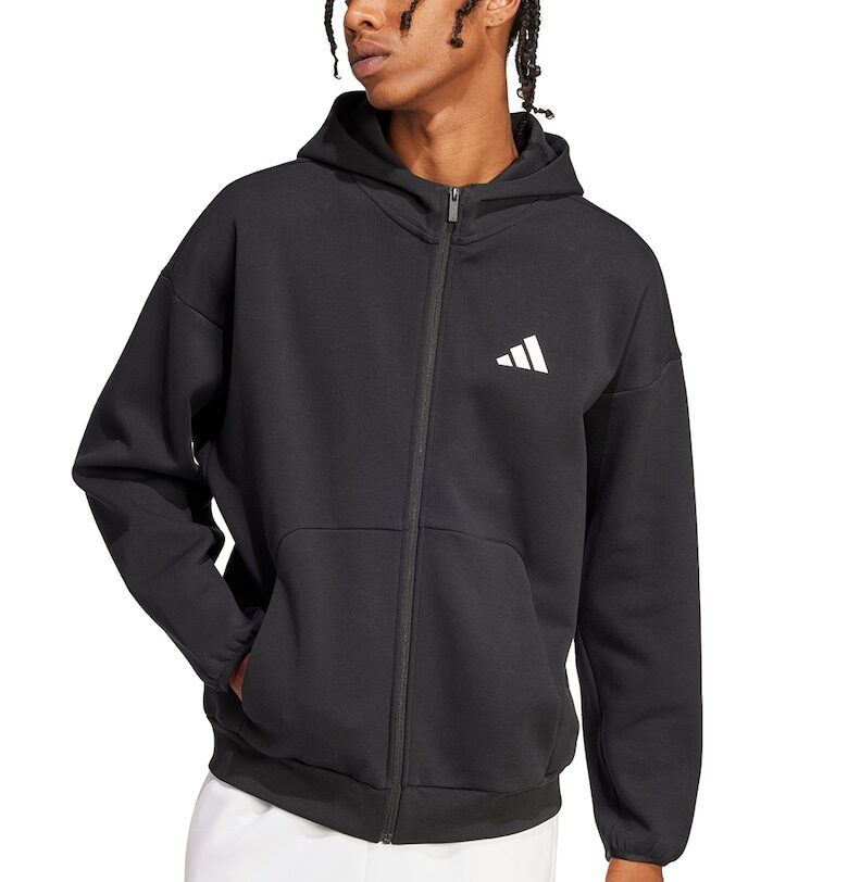 Худи Future Icons с цип - Черен adidas Sportswear