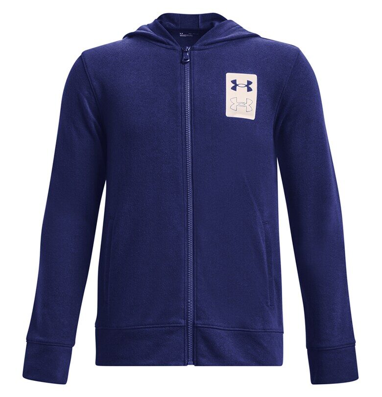 Худи Rival с джобове и качулка - Тъмносин Under Armour