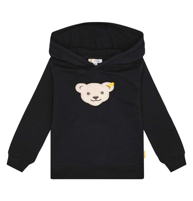 Худи с бродерия - Тъмносин Steiff