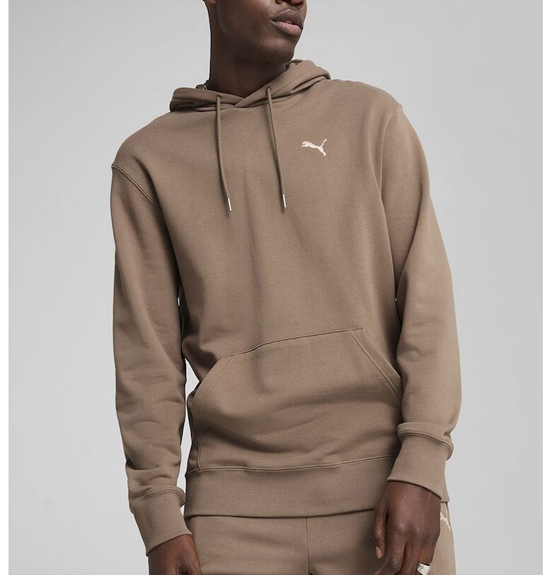 Худи с връзка и джоб кенгуру - Камел Puma