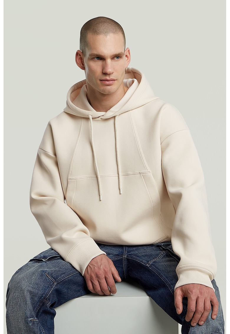 Худи с джоб кенгуру - Крем G-STAR