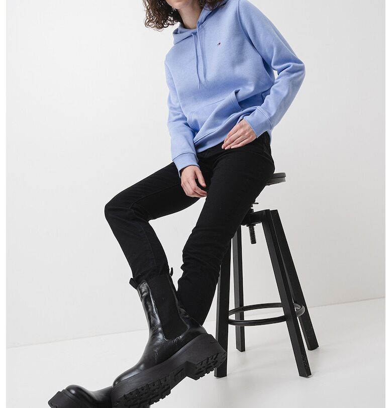 Худи с джоб кенгуру - Лавандула Tommy Jeans