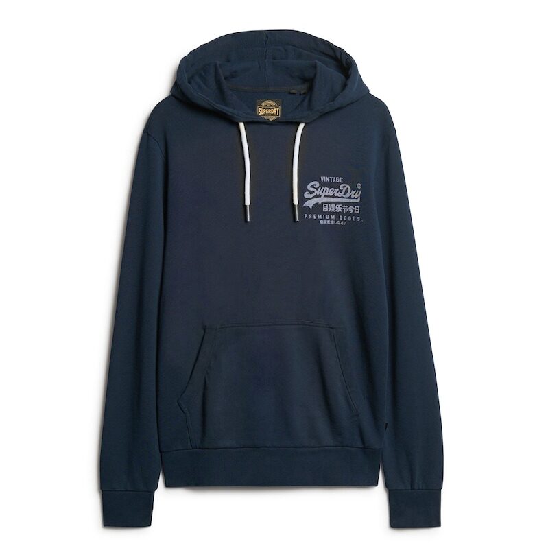 Худи с лого - Син Superdry  Co