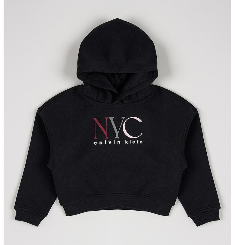 Худи с лого - Черен CALVIN KLEIN