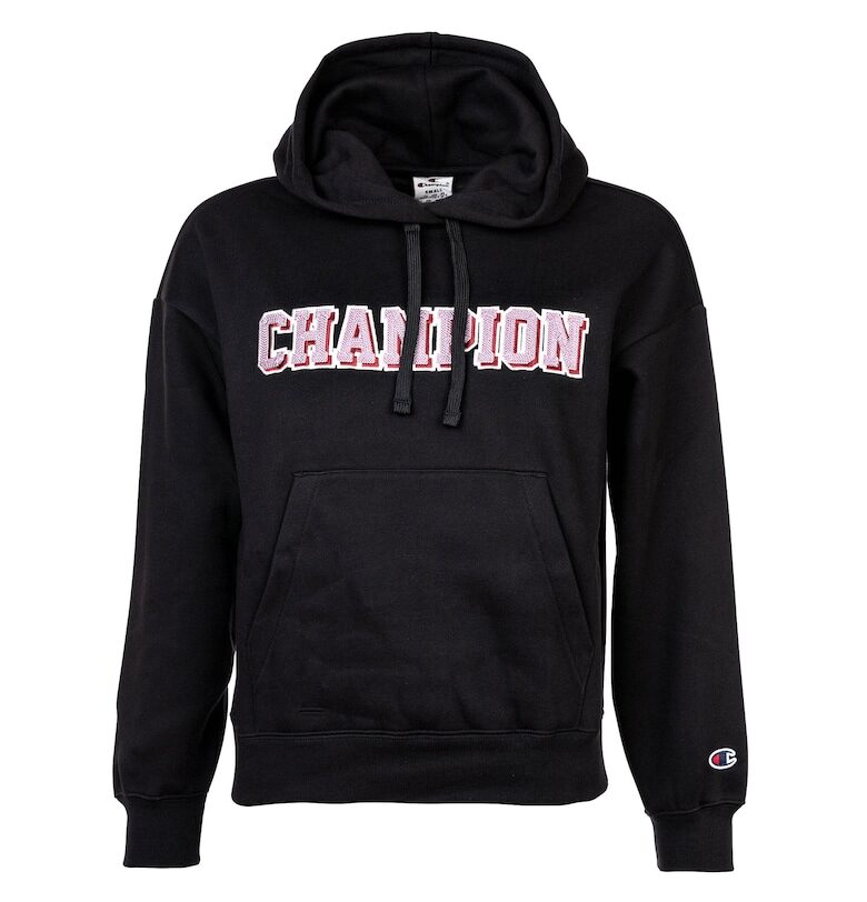 Худи с лого - Черен Champion