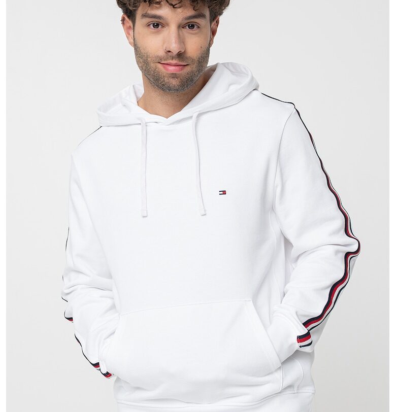 Худи с лого и джоб кенгуру - Червен/Ултрамарин синьо/Бял Tommy Hilfiger