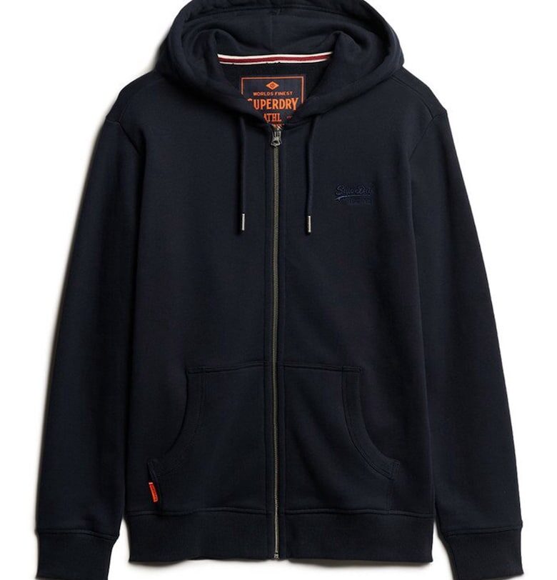 Худи с цип - Тъмносин Superdry  Co