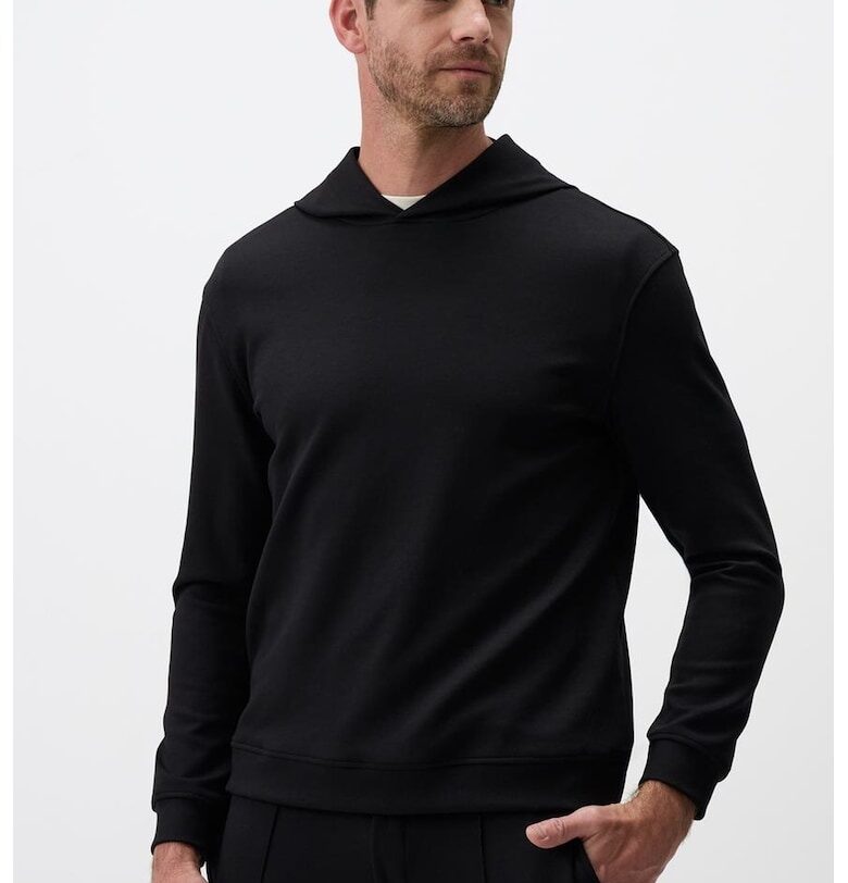 Худи със стандартна кройка - Черен JIMMY KEY