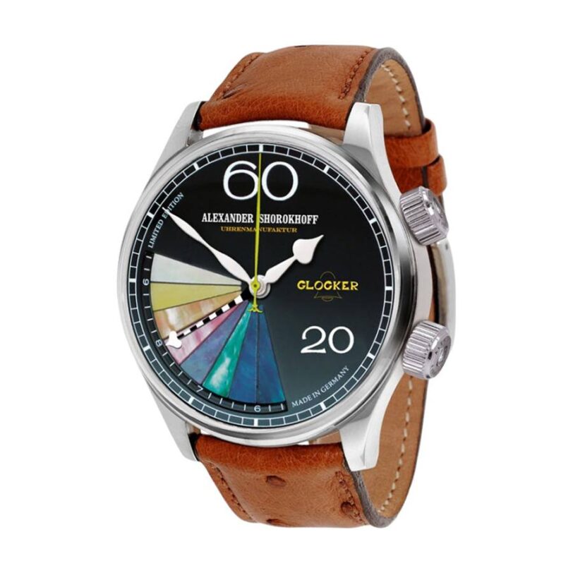 Оригинален Мъжки Часовник Alexander Shorokhoff Glocker Manual Limited Edition AS.GL01-4