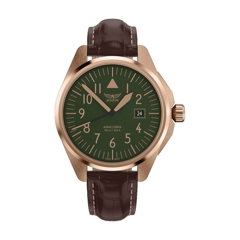 Оригинален Мъжки Часовник Aviator Airacobra V.1.38.2.330.4