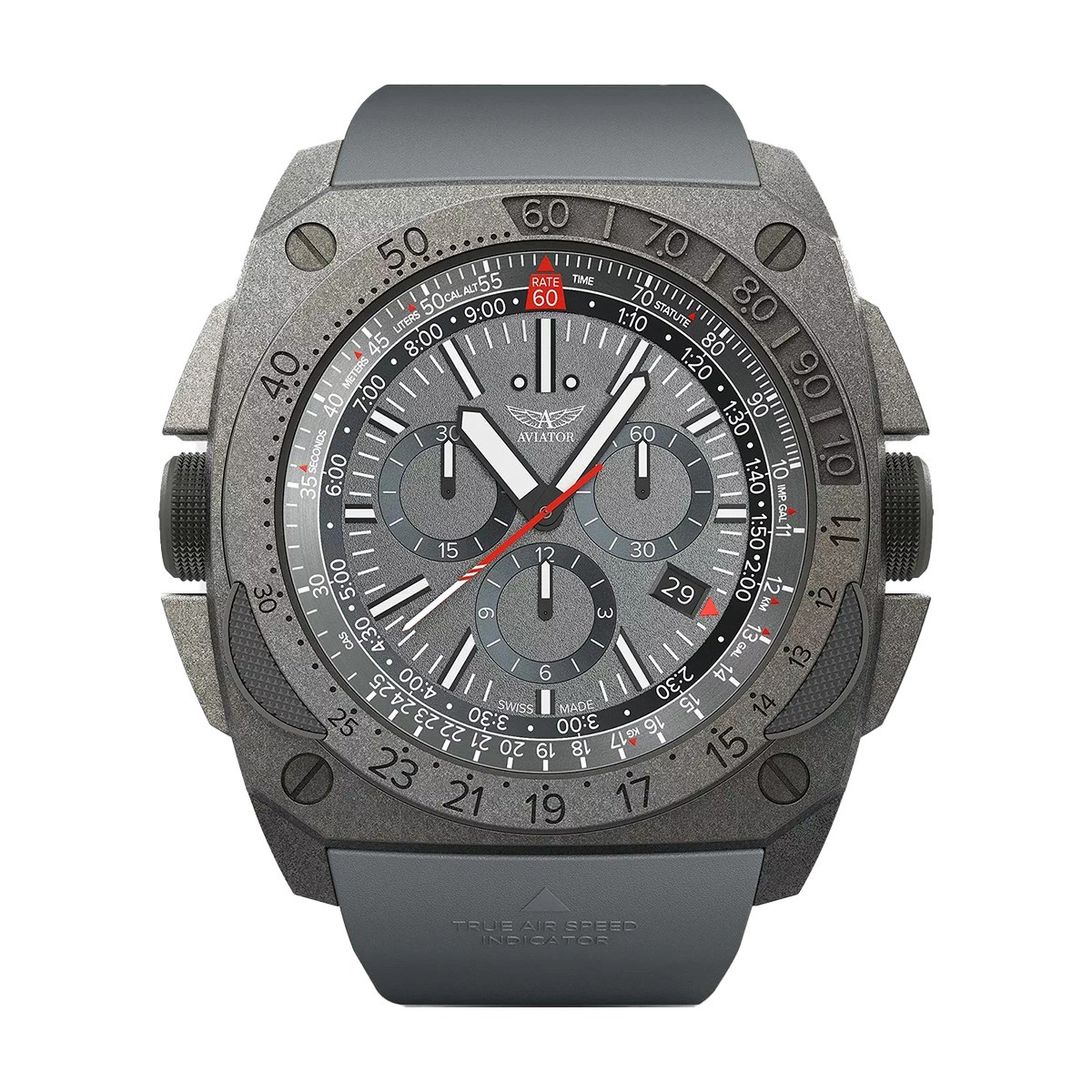 Оригинален Мъжки Часовник Aviator MIG M.2.30.7.221.6