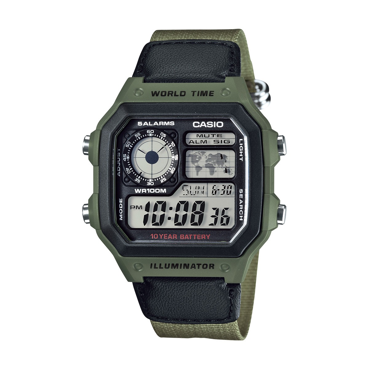 Оригинален Мъжки Часовник Casio AE-1200WHB-3BVDF