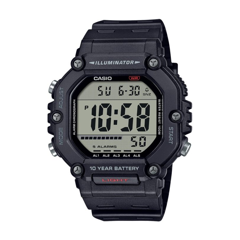Оригинален Мъжки Часовник Casio AE-1600H-1AVEF