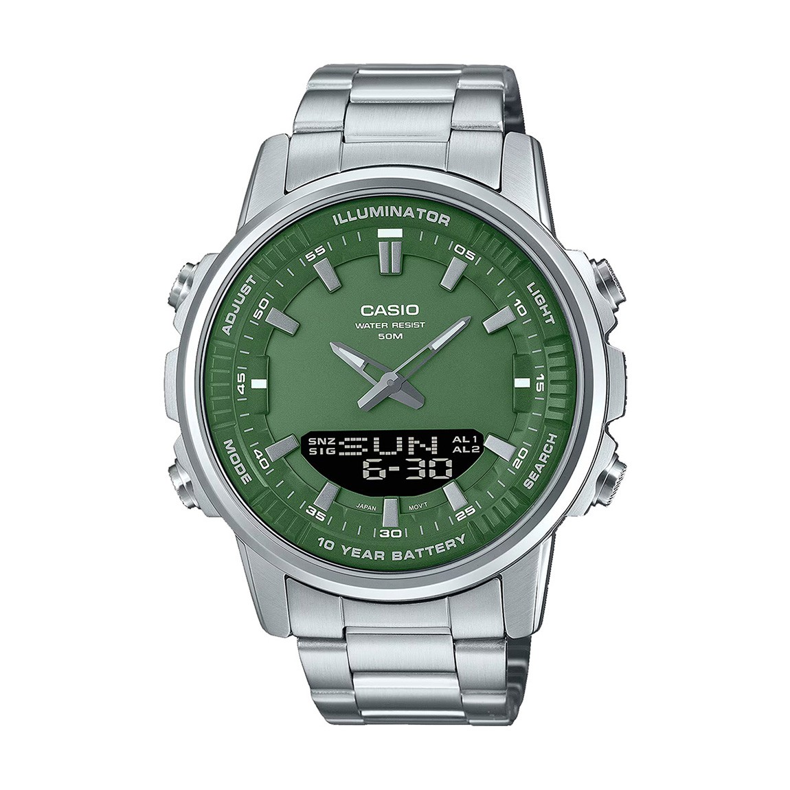 Оригинален Мъжки Часовник Casio AMW-880D-3AVDF