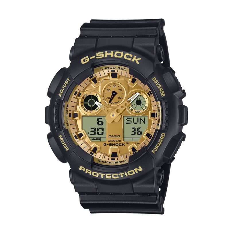 Оригинален Мъжки Часовник Casio G-Shock GA-100GGB-1A9ER