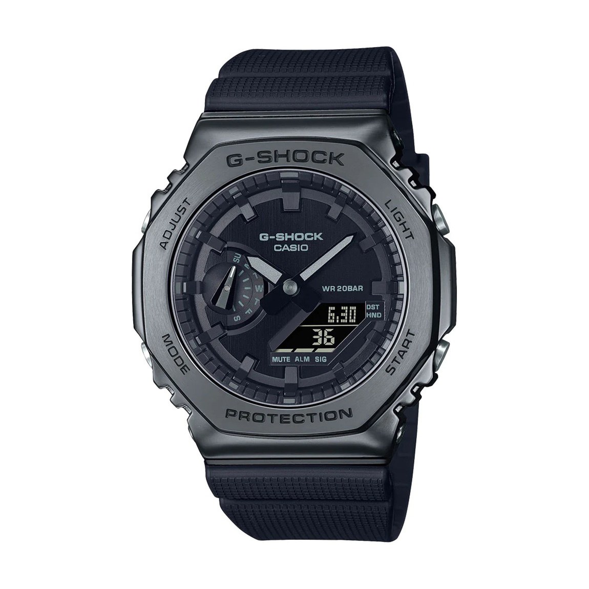 Оригинален Мъжки Часовник Casio G-Shock GM-2100BB-1AER