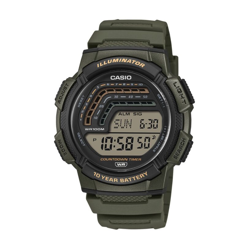 Оригинален Мъжки Часовник Casio WS-1800-3AVEF