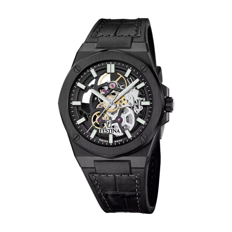 Оригинален Мъжки Часовник Festina Swiss Made Automatico F22015/1