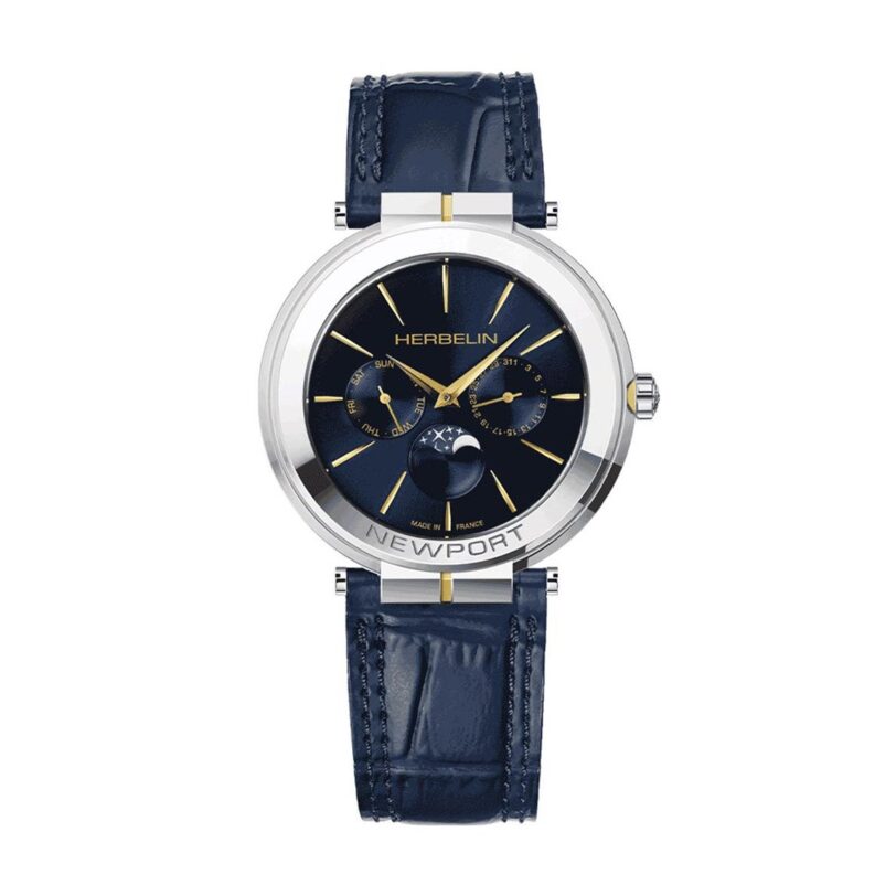 Оригинален Мъжки Часовник Herbelin Newport 12722T15BL